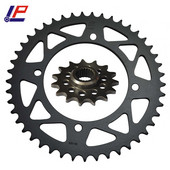 LOPOR 520 CNC 15T 46T első hátsó motorkerékpár lánckerék Yamaha XTZ660 Tenere XTZ 660 1996-1998