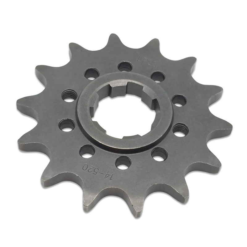 520 Lánc 13T 14T 15T Motorkerékpár első lánckerék fogaskerék Honda XR250 1982-1983 XR500 1979-1982 XR600 1985-1990 CB250 1980-1984