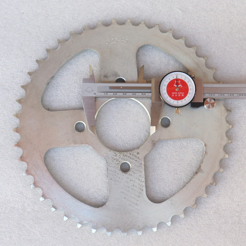 520 45fogú 58 mm-es hátsó lánc lánckerék kínai ATV Quad Pit Dirt Bike Buggy Go Kart motorkerékpár motorhoz