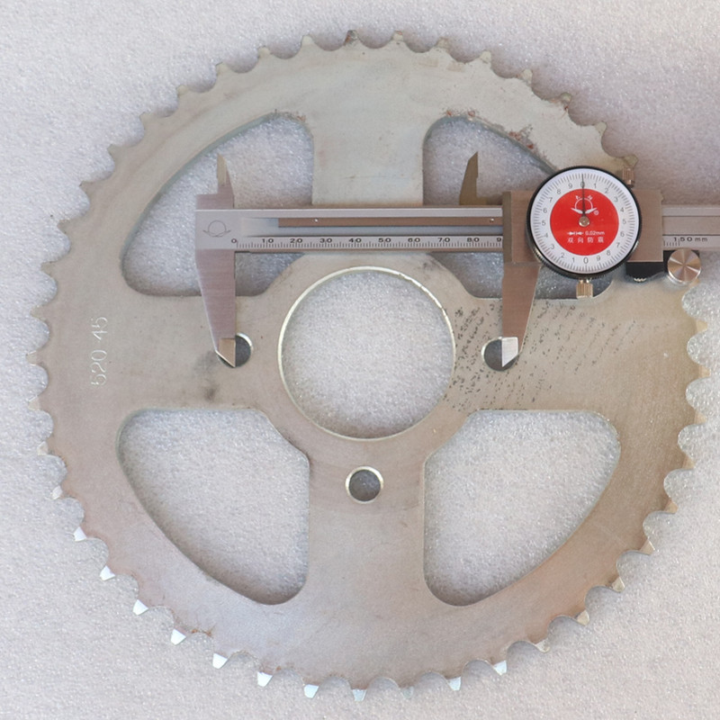 520 45fogú 58 mm-es hátsó lánc lánckerék kínai ATV Quad Pit Dirt Bike Buggy Go Kart motorkerékpár motorhoz