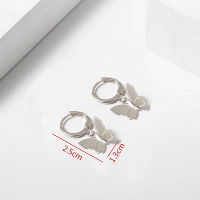 Cercei cu ciucuri de perle Cercei cu fluture noi coreeni pentru femei Cercei romantici suspendați Accesorii pentru urechi de petrecere cu personalitate