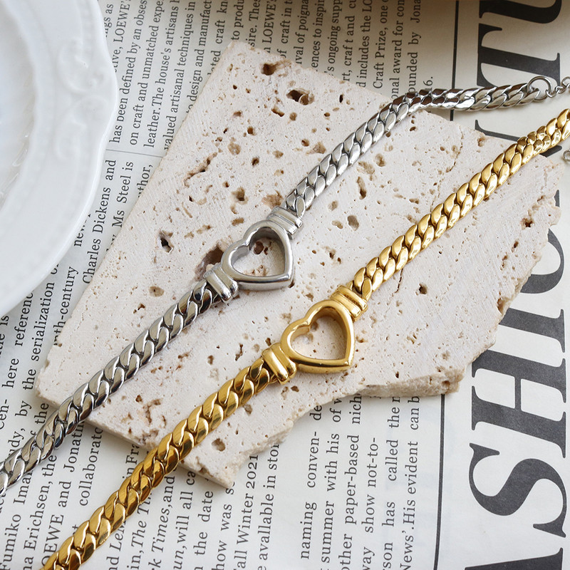 ZMFashion Set de bijuterii din oțel inoxidabil placat cu aur, rezistent la apă, pentru femei