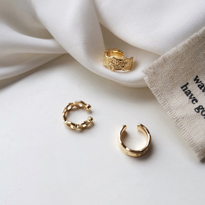 LATS Nježni cirkon, slatke naušnice s kopčom, manžeta za uho s kopčom bez piercinga, lažno uho od hrskavice za žene, modni nakit 2022.