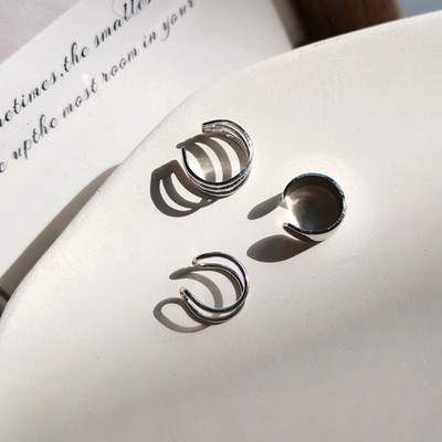 LATS Nježni cirkon, slatke naušnice s kopčom, manžeta za uho s kopčom bez piercinga, lažno uho od hrskavice za žene, modni nakit 2022.