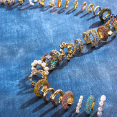 2022 új divatos gyöngy fülmandzsetta Bohemia egymásra rakható C alakú CZ strasszos kis füldugók csíptetős fülbevalók nőknek esküvői ékszerek