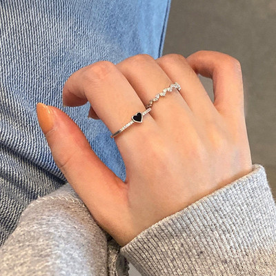 Set de inele punk din metal cu fluture la modă pentru femei, fete, bijuterii de petrecere, cadouri, accesorii de modă, cataramă, inel pentru degetul arătător pentru femei