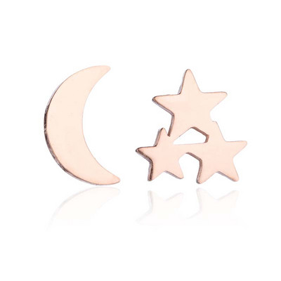 Oly2u Big Star Earrings Punk Stud Earrings Simplicity Rozsdamentes acél fülbevaló Női Ékszer 2019 Nagyker Oorbellen