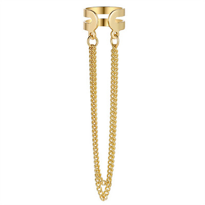 Cercei cu clemă în cruce de modă pentru femei, fete, perle drăguțe din zirconiu cubic, manșetă pentru cartilaj urechi fără piercing Set de bijuterii