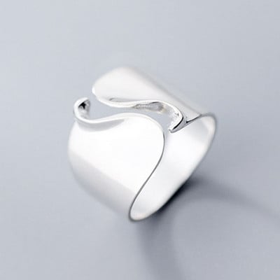 Moda simplă, culoare argintie, cu pene, delfin, inel reglabil, bijuterii rafinate, inel pentru femei, petrecere, nuntă, cadou de logodnă