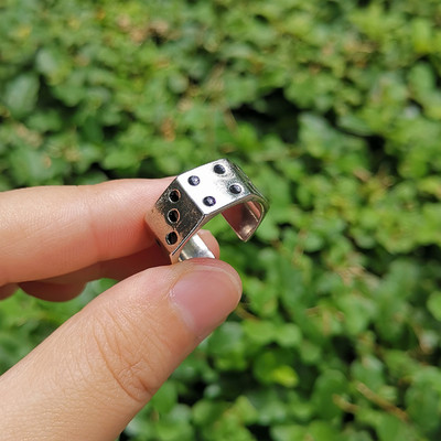 Lost Lady Eternal Snake Joker Poker Barb Wire Teddy Bear Black Happy Fack Love Banner Agy szívgyűrű