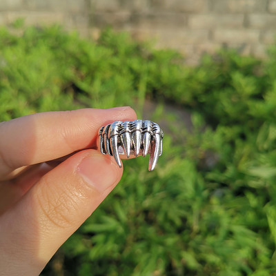 Lost Lady Eternal Snake Joker Poker Barb Wire Teddy Bear Black Happy Fack Love Banner Agy szívgyűrű