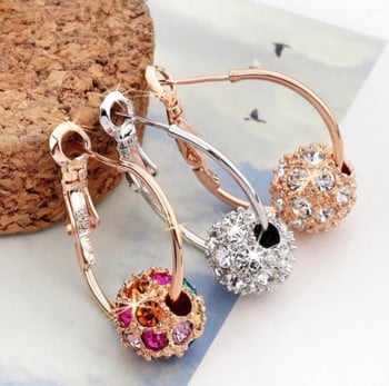 Fashion Trend Σκουλαρίκια Κρεμαστά σκουλαρίκια Ζιργκόν Γυαλιστερά σκουλαρίκια για Γυναικείο Γάμο Αρραβώνας Νύφη Κοσμήματα Δώρο γενεθλίων