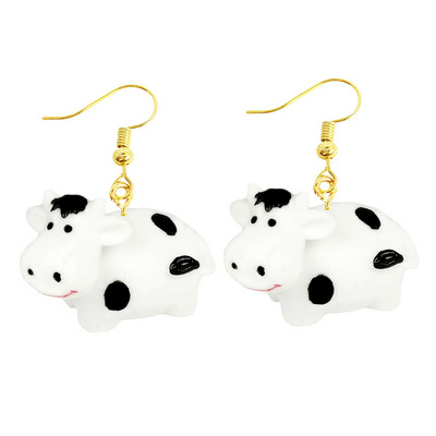 Γυναικείο σκουλαρίκι Ρητίνη Drop Αστείο προσαρμοσμένο χαριτωμένο δώρο για κορίτσια Eardrop Παιδιά Ζώο πάπια Βάτραχος κουνέλι Κουκουβάγια Cub Gummy Flamingo