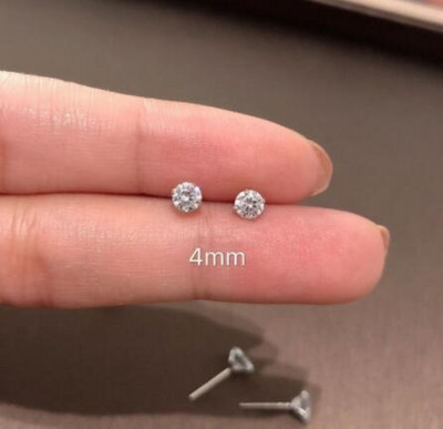 Cerceu cu lanț din oțel inoxidabil cu zirconiu cubic de design nou pentru femei, bijuterii piercing pentru cercei pentru cartilaj cu pandantiv cu stea și lună