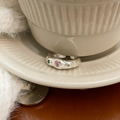 AOMU Inele cu strass cu cristale placate cu aur, baroc, vintage, colorate, geometrice, neregulate, franceze, din aur, pentru femei