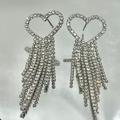 Cercei de modă, cercei lungi, de culoare aurie, cu ciucuri, pentru femei, nuntă feminină, bijuterii de zi cu bijuterii, accesorii