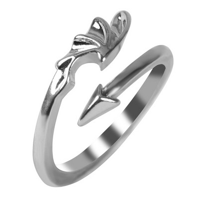 Prsteni s mačjim ušima Otvorenog dizajna, slatki otisci stopala, modni nakitni prsten za žene, mlade djevojke, djetetu, poklon, podesivi životinjski prsten