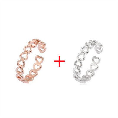 Prsteni s mačjim ušima Otvorenog dizajna, slatki otisci stopala, modni nakitni prsten za žene, mlade djevojke, djetetu, poklon, podesivi životinjski prsten