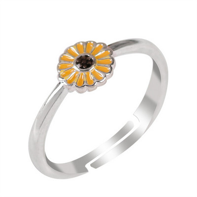 Prsteni s mačjim ušima Otvorenog dizajna, slatki otisci stopala, modni nakitni prsten za žene, mlade djevojke, djetetu, poklon, podesivi životinjski prsten