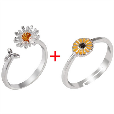 Prsteni s mačjim ušima Otvorenog dizajna, slatki otisci stopala, modni nakitni prsten za žene, mlade djevojke, djetetu, poklon, podesivi životinjski prsten