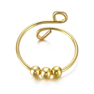 Skyrim rozsdamentes acél forgó gyöngyök szorongásgátló gyűrűk állítható stresszoldó gyűrűk nőknek férfiaknak 2023 divatékszer ajándék