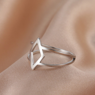 Skyrim Ženski prsten od nehrđajućeg čelika Jednostavno srce Leptir Mjesečeva mijena Geometrijsko prstenje Vjenčani dar za ljubavnika Veleprodaja