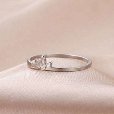 Skyrim Ženski prsten od nehrđajućeg čelika Jednostavno srce Leptir Mjesečeva mijena Geometrijsko prstenje Vjenčani dar za ljubavnika Veleprodaja