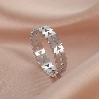 Skyrim Ženski prsten od nehrđajućeg čelika Jednostavno srce Leptir Mjesečeva mijena Geometrijsko prstenje Vjenčani dar za ljubavnika Veleprodaja