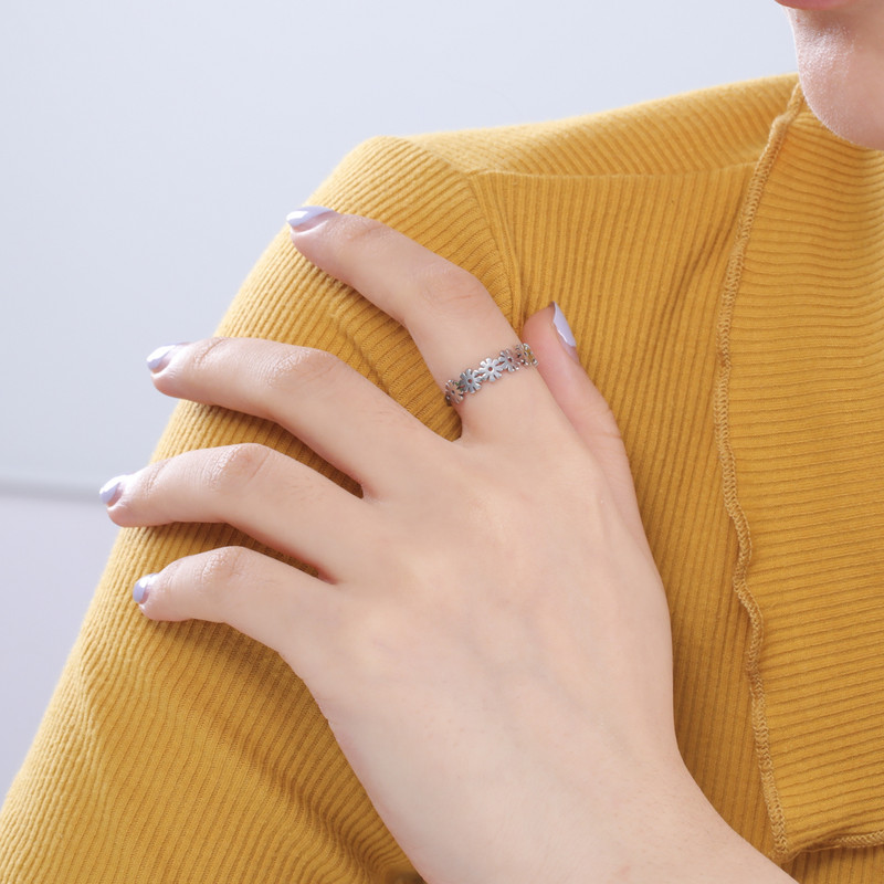 Skyrim Ženski prsten od nehrđajućeg čelika Jednostavno srce Leptir Mjesečeva mijena Geometrijsko prstenje Vjenčani dar za ljubavnika Veleprodaja