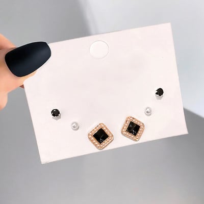 FNIO, moda coreeană, metal, dragoste, inimă, cercei cu picătură, cercei mici pentru femei, la tendință, cu pandantiv, set de cercei cu piercing, bijuterii 2022