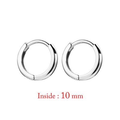 Minimalūs blizgūs auskarai Aukso spalvos mažyčiai kremzliniai auskarai auskarų vėrimo aksesuarai Madingi maži Huggie moteriški lankeliai vyrams