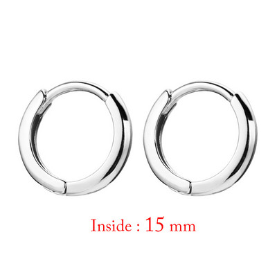 Minimalūs blizgūs auskarai Aukso spalvos mažyčiai kremzliniai auskarai auskarų vėrimo aksesuarai Madingi maži Huggie moteriški lankeliai vyrams