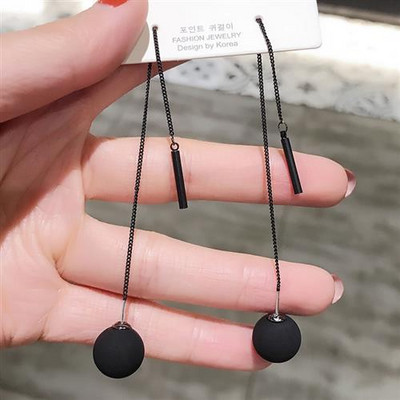 Trend Simulation Pērļu garie auskari Sieviešu Mēness Zvaigzne Zieds Rhinestone Kāzu Kulons Auskari Modes Korejas rotaslietas Auskari