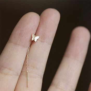 Νέο Fashion Little Bird Drop μακριά κρεμαστά σκουλαρίκια για γυναίκες Κομψό σκουλαρίκι με φούντα για κορίτσι Κομψό κοσμήματα προσωπικότητα δώρο