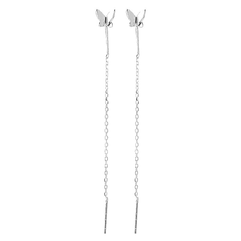 Nouă modă Little Bird Drop Cercei lungi agățați pentru femei Cercei cu ciucuri de fete elegante Bijuterii elegante Cadou de personalitate