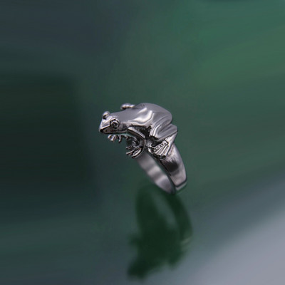 Inele gotice punk inimă broaște cu craniu pentru femei bărbați gotic vintage păianjen iepure zâmbet fata inel cuplu bijuterii de modă cadou