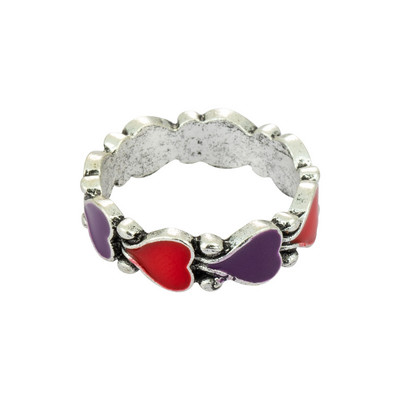 Cseppolaj szerelmes gyűrű nőknek Egyszerű, könnyű luxus női mosolygós pillangó ékszerek születésnapi parti ajándékok nagykereskedés közvetlen értékesítés