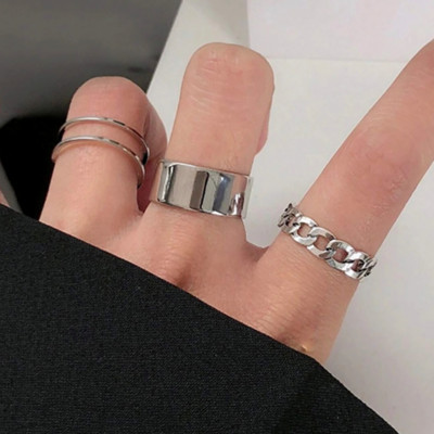 Cseppolaj szerelmes gyűrű nőknek Egyszerű, könnyű luxus női mosolygós pillangó ékszerek születésnapi parti ajándékok nagykereskedés közvetlen értékesítés