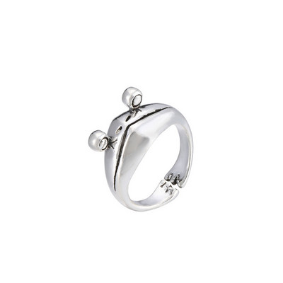 Retro punk prsten sa zmijom za muškarce, žene, pretjerano starinsko srebrnaste boje, modna osobnost, stereoskopski podesivi prstenovi