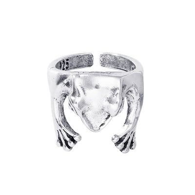 Retro punk prsten sa zmijom za muškarce, žene, pretjerano starinsko srebrnaste boje, modna osobnost, stereoskopski podesivi prstenovi