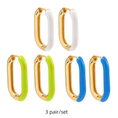 Set de cercei huggie cu piercing rotund multicolor Boho pentru femei, fete, drăguț, inimă, stea, zâmbet, bijuterii cercei cu pandantiv