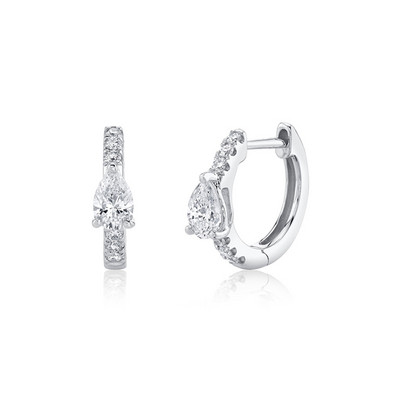 CRMYA Fashion Cubic Zirconia Cz Cercei cu cerc placat cu aur argint pentru femei logodna nunta bijuterii la modă