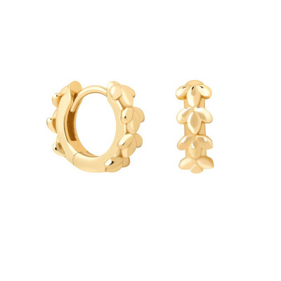 CRMYA Fashion Cubic Zirconia Cz Cercei cu cerc placat cu aur argint pentru femei logodna nunta bijuterii la modă