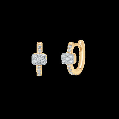 CRMYA Fashion Cubic Zirconia Cz Cercei cu cerc placat cu aur argint pentru femei logodna nunta bijuterii la modă