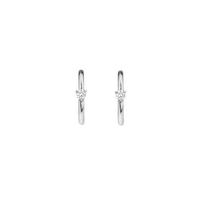 CRMYA Fashion Cubic Zirconia Cz Cercei cu cerc placat cu aur argint pentru femei logodna nunta bijuterii la modă