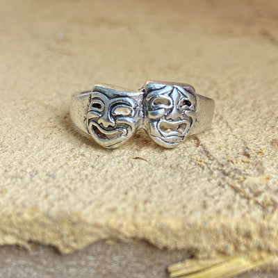 Set de inele inimii punk gotice pentru femei Zaruri negre Vintage Spades As placat cu argint Retro cu strass Charm Biliard Bijuterii pentru degete