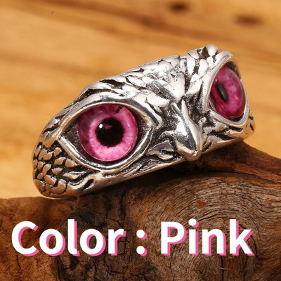 Moda creativă Inele de ochi rău pentru bărbați, femei, personalitate masculină, punk, inel, 4 culori, bijuterii, accesorii pentru club de noapte, pentru bărbați, cadouri