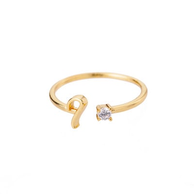 Inele minuscule cu litere inițiale pentru femei, din oțel inoxidabil, cu litere, inel ajustabil AZ, bijuterii estetice Boho, bijoux femme