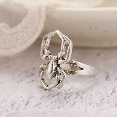 UMKA Hiphop Vintage Gyűrűk Női Férfi Esztétikus Retro Punk Ezüst Szín Szív Virág Pillangó Lánc Ujj Gyűrű Ékszer 2022