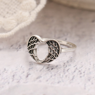 UMKA Hiphop Vintage Gyűrűk Női Férfi Esztétikus Retro Punk Ezüst Szín Szív Virág Pillangó Lánc Ujj Gyűrű Ékszer 2022